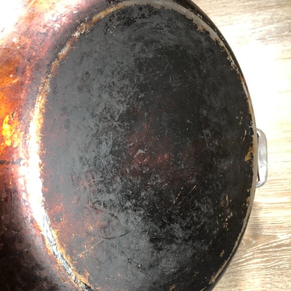 All Clad Metalcrafters Stainless Steel Non Stick 14" Frying Pan Skillet Large - Picture 6 of 10